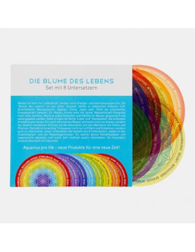 La fleur de vie - Set de dessous de verre