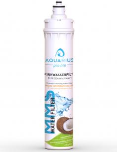 MMS-Water-Filter Ersatzkartusche 3- Stufen-Trinkwasserfilter-mit-0,1 Mikron Porengrösse von AQUARIUS pro life