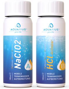 MMS CLASSIC (A+B) Set 2x100ml | Tratar a água de beber