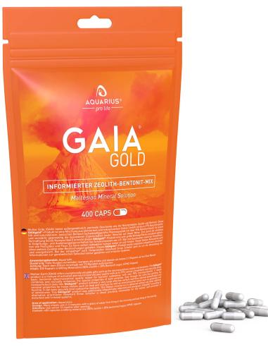 Zeolit-Bentonit-Mix GAIAgold 400 Detox-Caps indhold