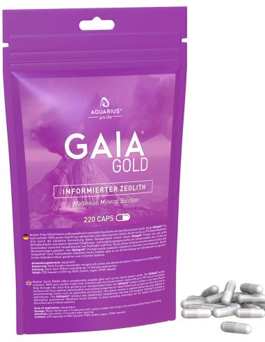 Цеолит | GAIAgold | 220 капсул для детоксикации | Детокс