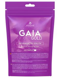 Zeolith GAIAgold 220 Detox-Kapseln Vorderseite
