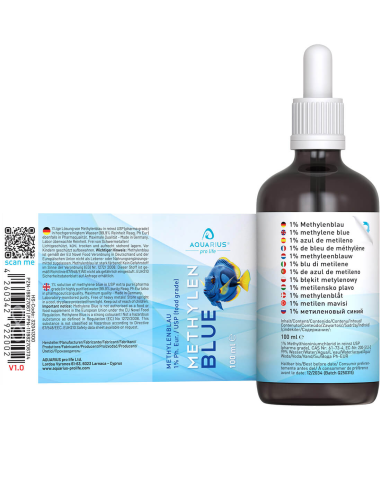 MethylenBlau 1% reinst USP (pharma grade) Ph. Eur. 100ml - 4