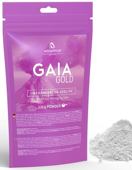Zeolit GAIAgold 330g proszek detoksykacyjny | kuracja detoks
